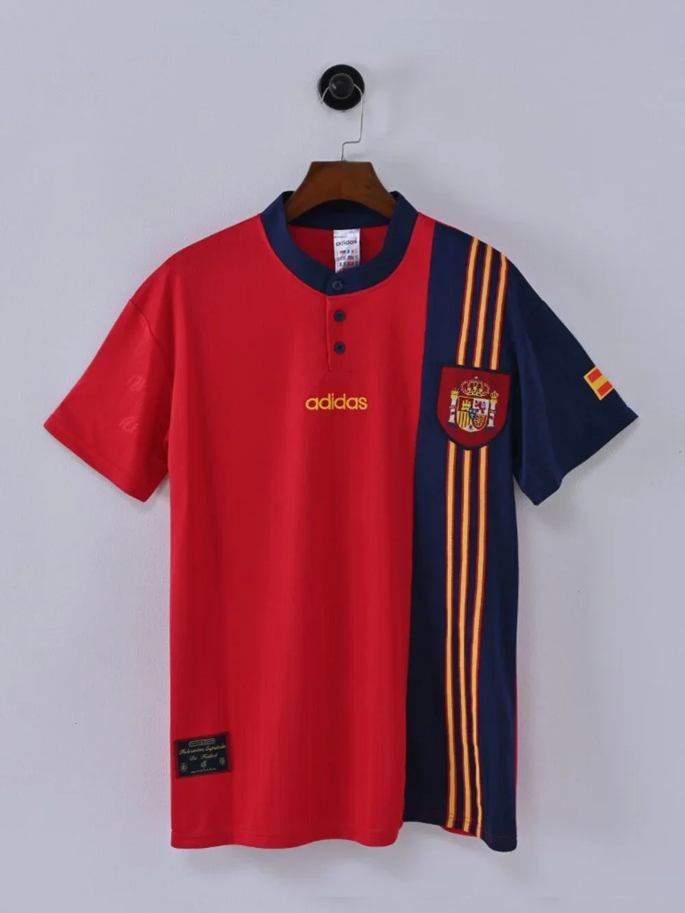 Retro Adidas Spain National Team Home Kit - 1996